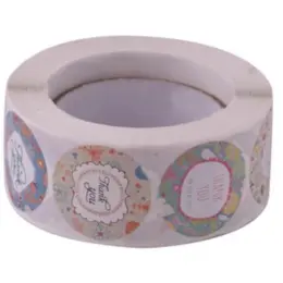 Sticker Roll - 500pc - Thank You 2